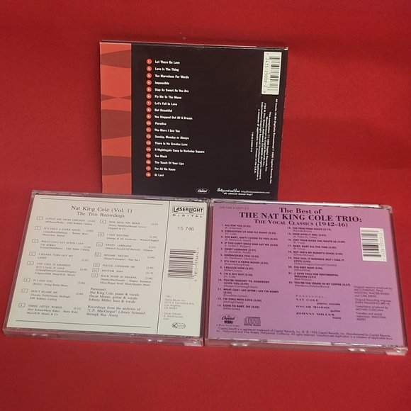 Nat King Cole CD Set of 3 - Picture 3 of 11